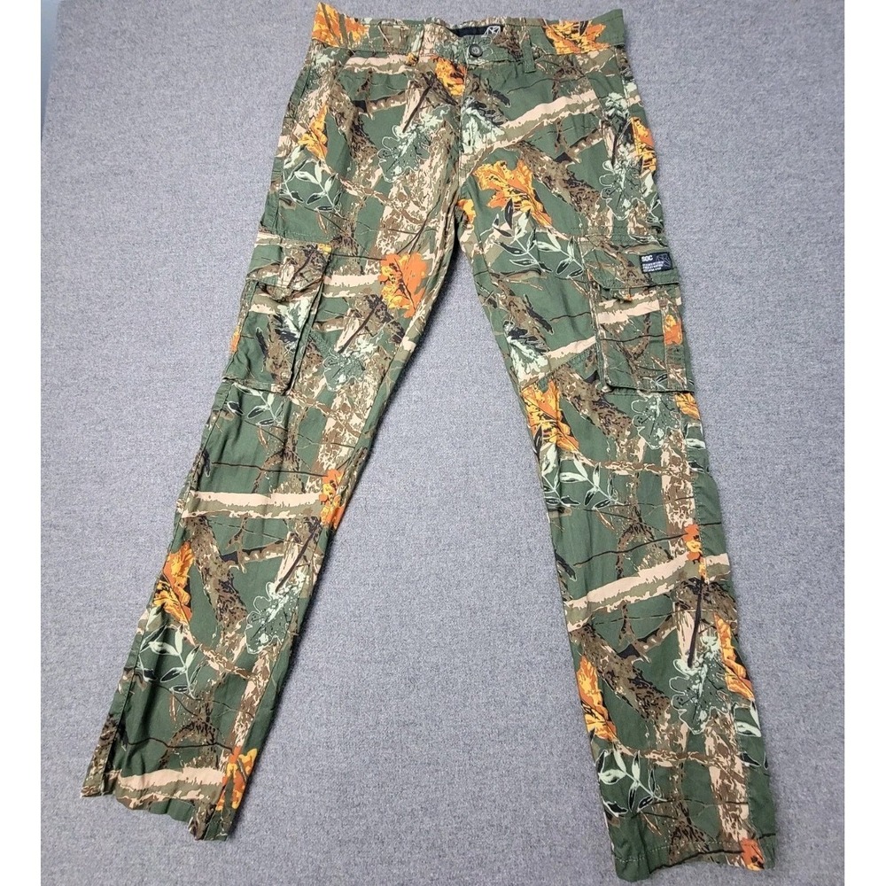 SOC by‎ State of Crew Men's Cargo Pants Camo 30x30 100% Cotton Outdoor